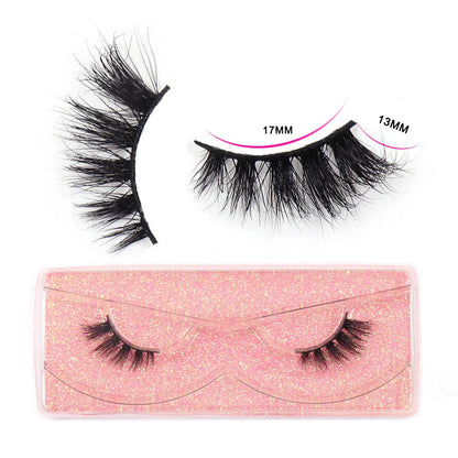 Half Lashes Mink Eyelashes Natural Soft Wispy False Eyelashes Natural Mink Lashes for Daily Makeup Eyelash Extension Fake Lashes